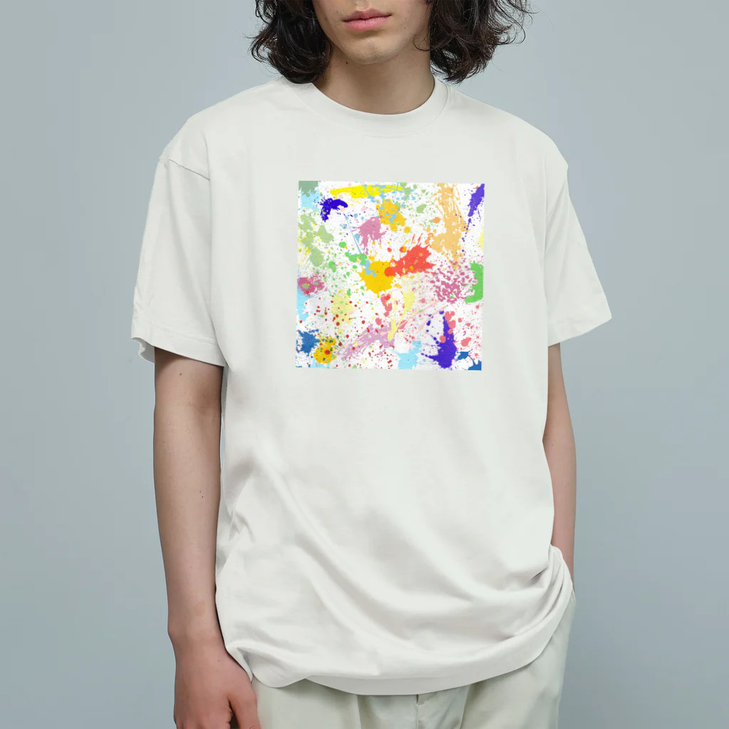 mame SHOPのRAKUGAKI🎨 Organic Cotton T-Shirt