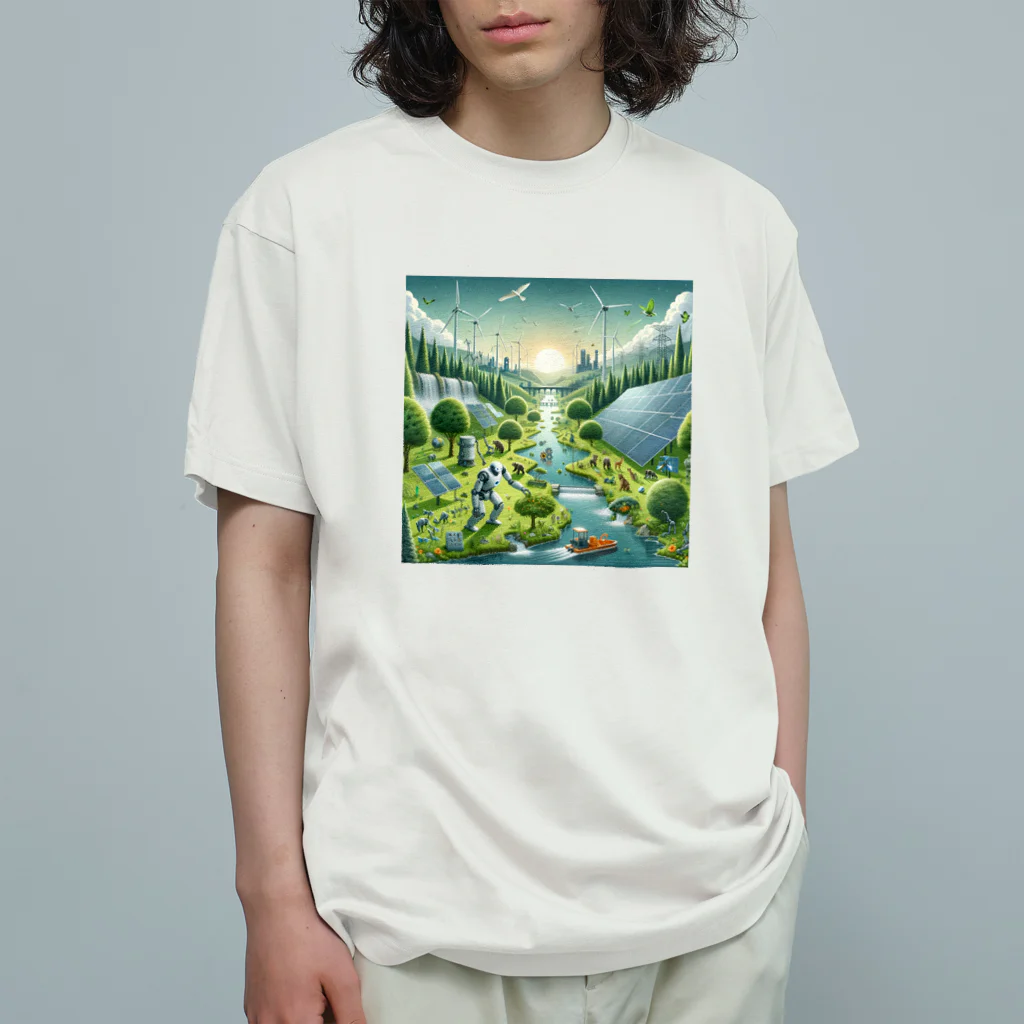TYoshinoのテラフォーミング Organic Cotton T-Shirt