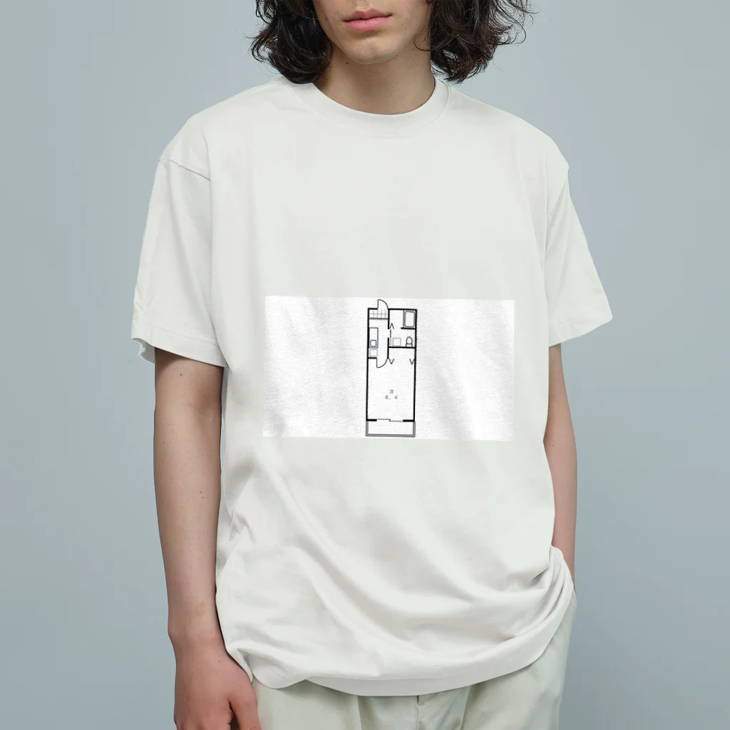 Liracの間取り図 オーガニックコットンTシャツ