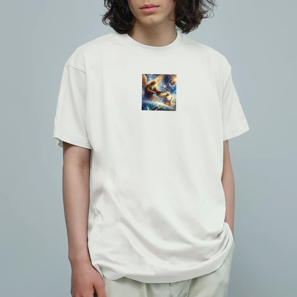 ドリームスケープギャラリーの二人の天使 Organic Cotton T-Shirt