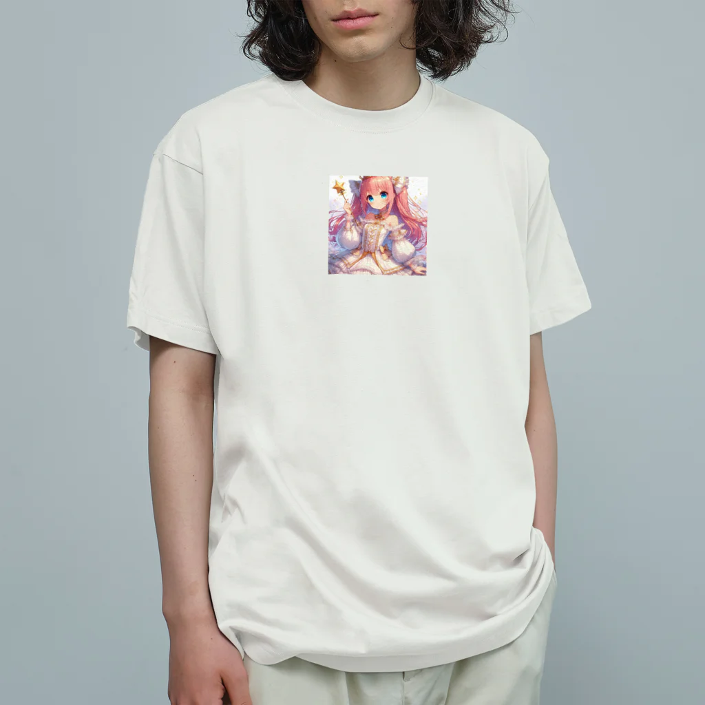 ryu_fashionの【可愛い】美少女魔法使い3 Organic Cotton T-Shirt