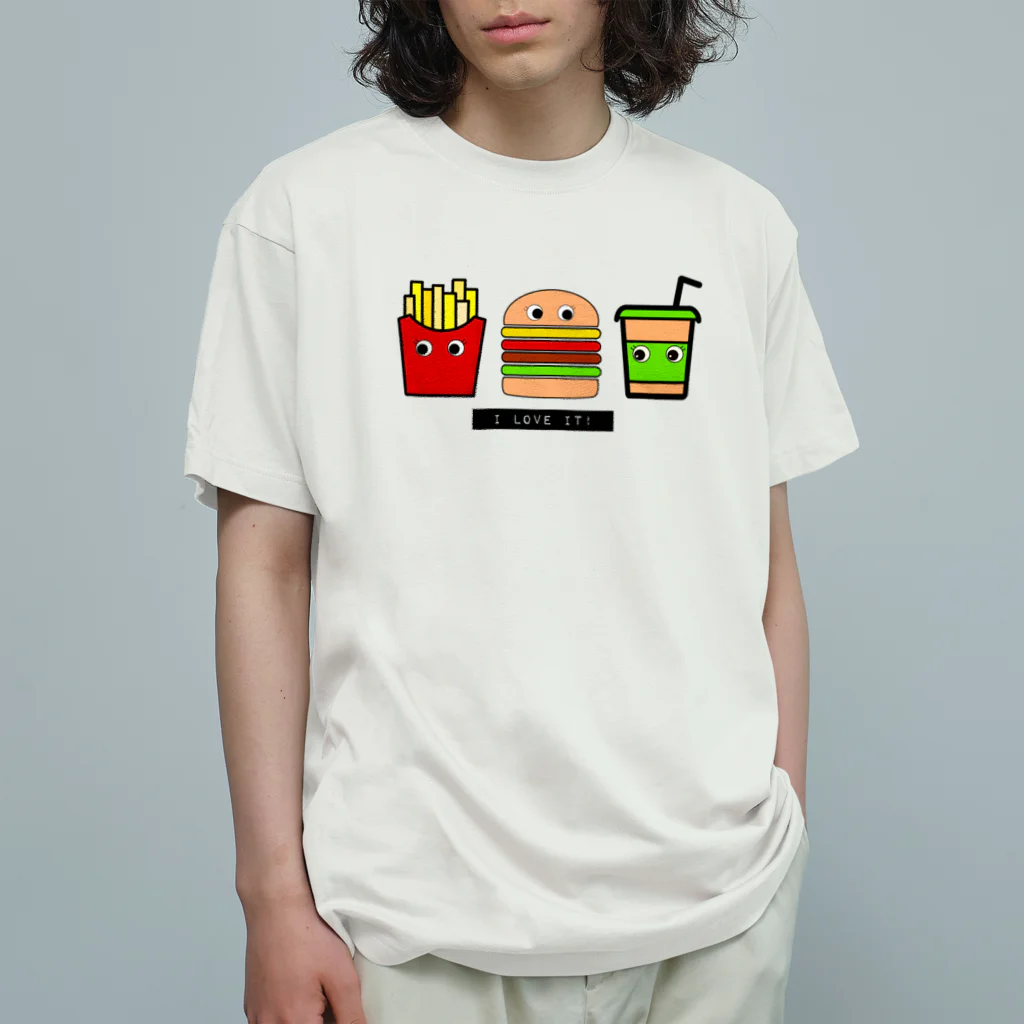 charlolのI love it ! オーガニックコットンTシャツ