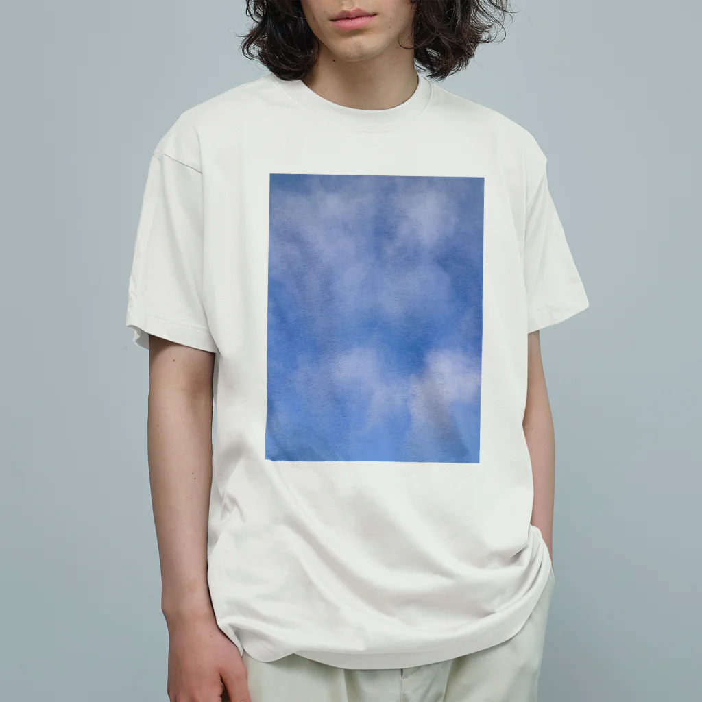 うたたね猫のそらみろ Organic Cotton T-Shirt