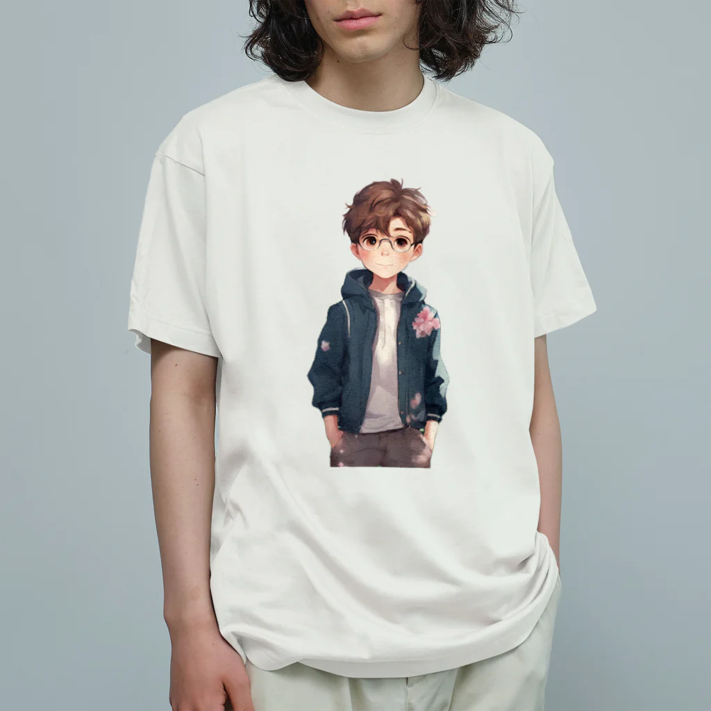 G-EICHISの春と少年 オーガニックコットンTシャツ