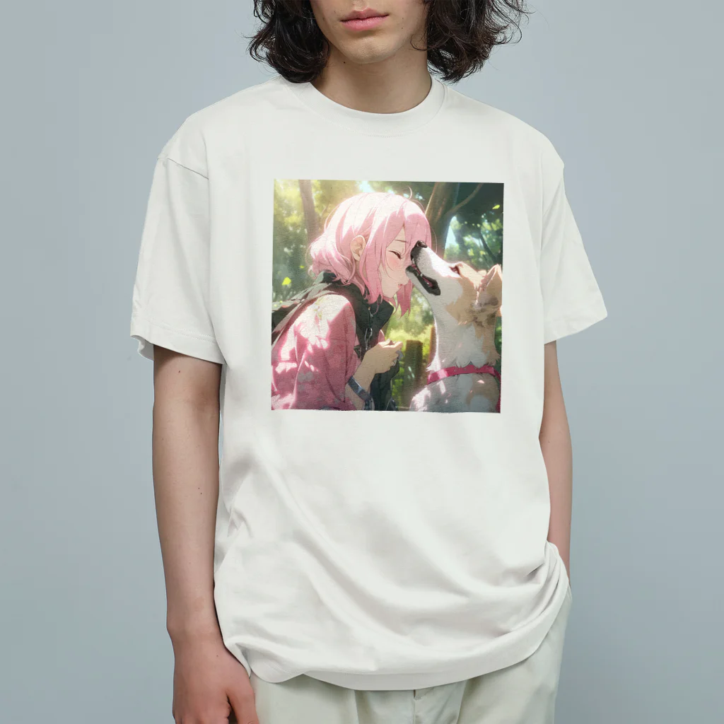 ぶーたんの犬との素敵な週末 Organic Cotton T-Shirt