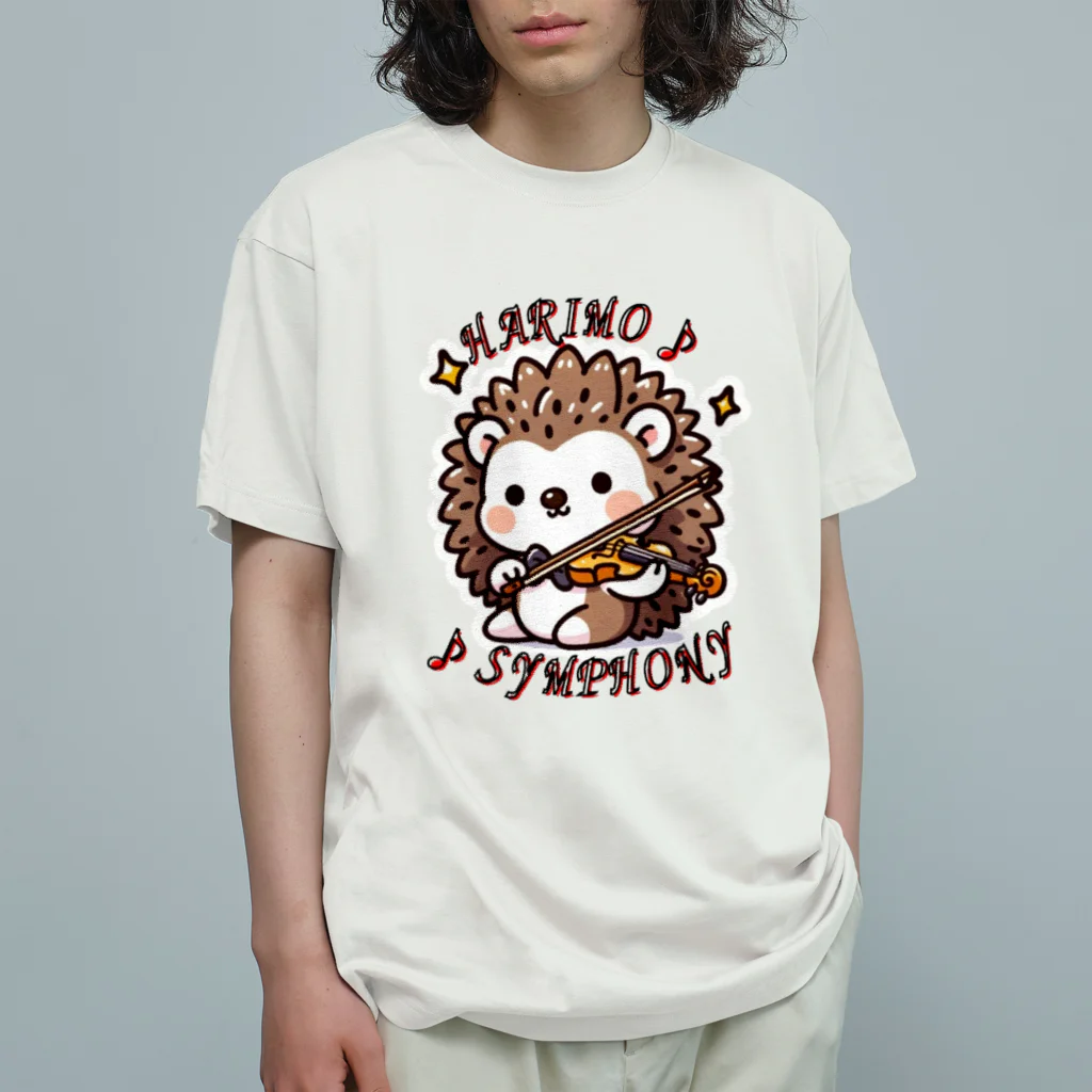 サンゴちゃん🎵のハリモ・シンフォニー オーガニックコットンTシャツ