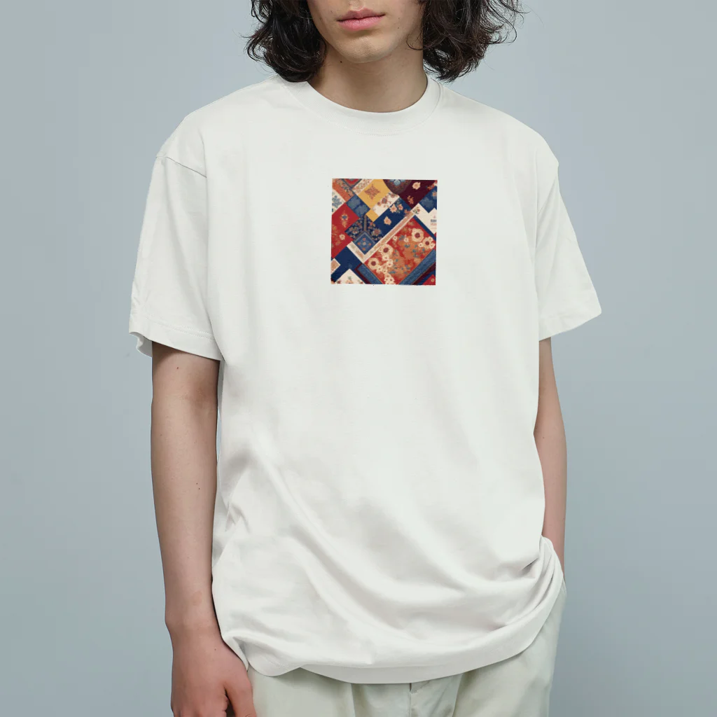 ビビッドストアの韓国混じりの和柄スタイル✨ Organic Cotton T-Shirt