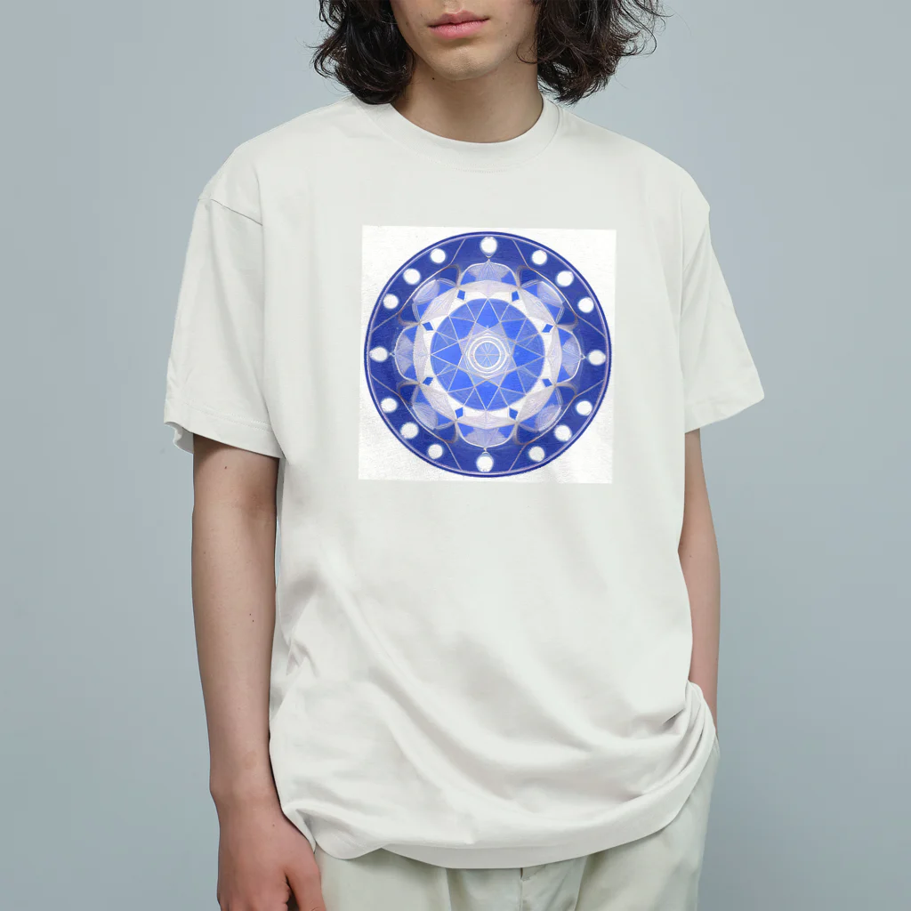 幻想の館の不思議模様・幾何学 オーガニックコットンTシャツ