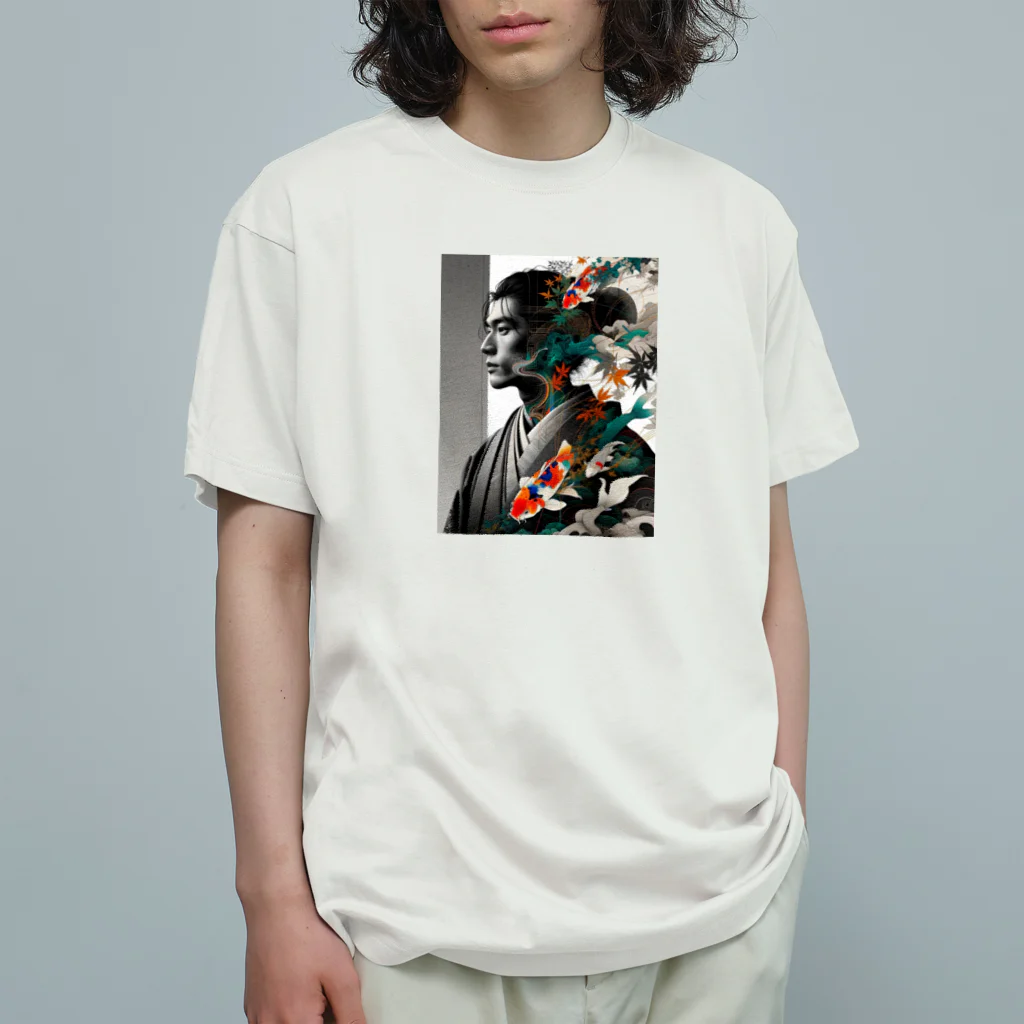 PABUROの美男子 Organic Cotton T-Shirt