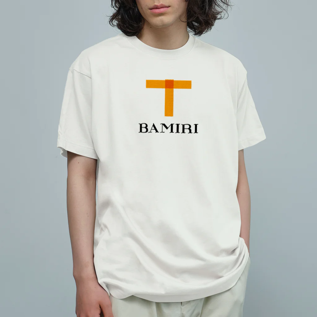 ケンコー・トキナー雑貨ショップ「ケンコーブティック」の写真用語　バミリ・オレンジ Organic Cotton T-Shirt