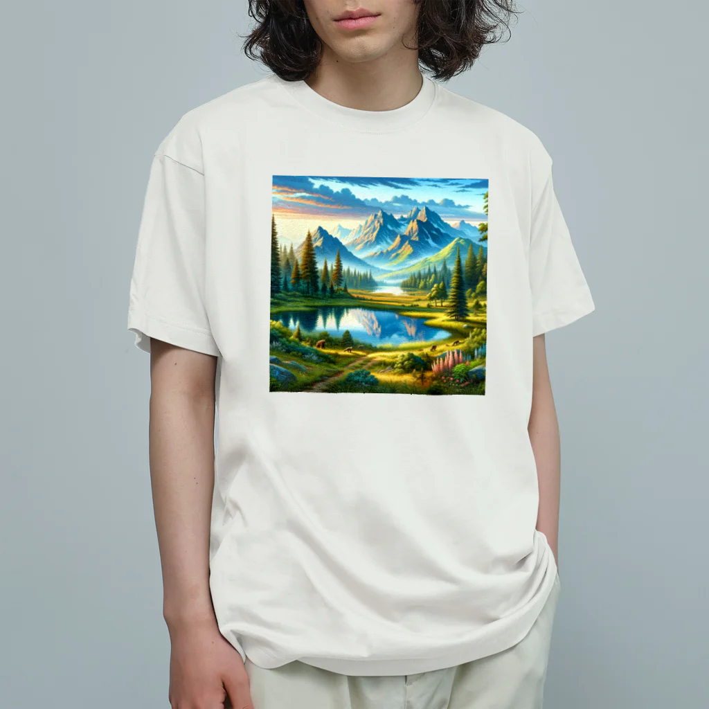 すずらん24の大自然の恵み　 オーガニックコットンTシャツ