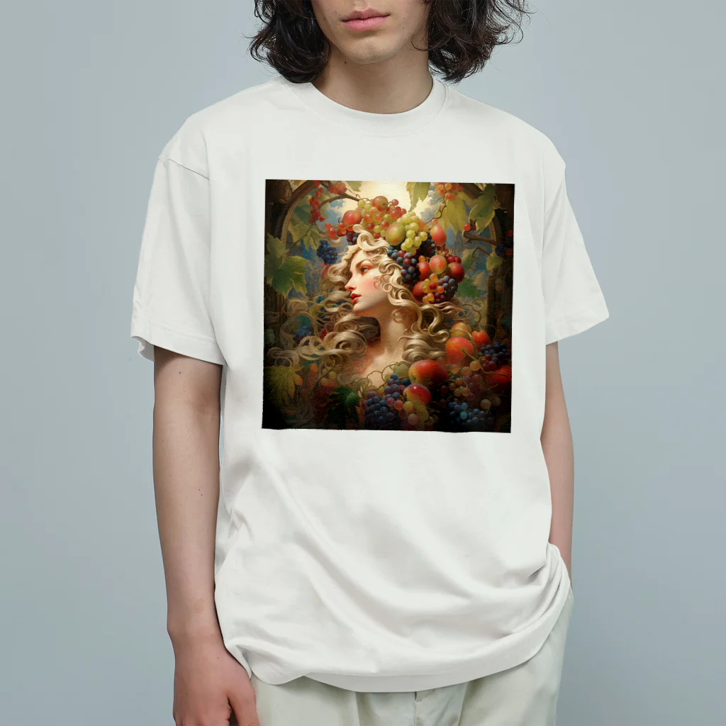 AQUAMETAVERSEの果実の女神　なでしこ1478 オーガニックコットンTシャツ