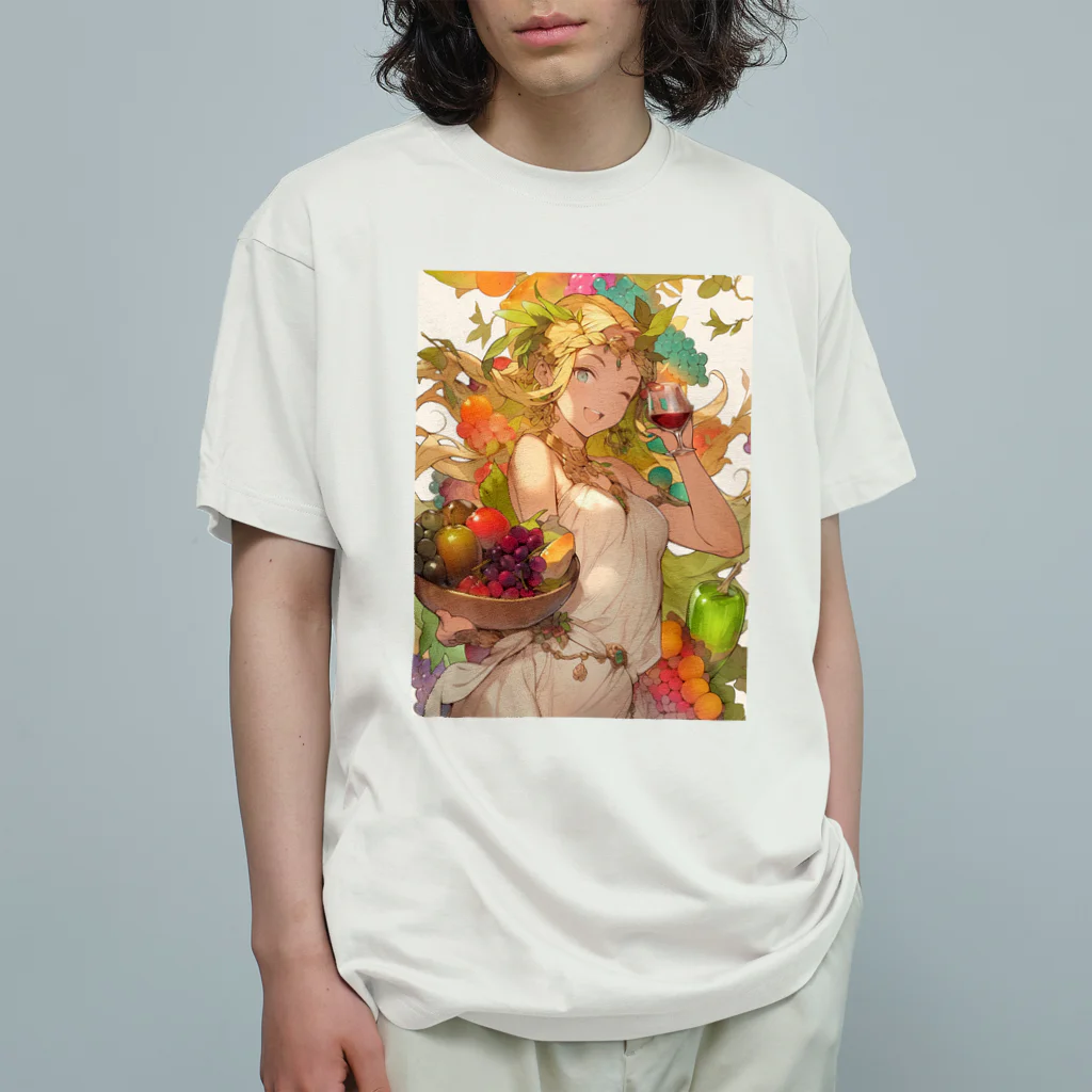 AQUAMETAVERSEの果実の少女　なでしこ1478 Organic Cotton T-Shirt