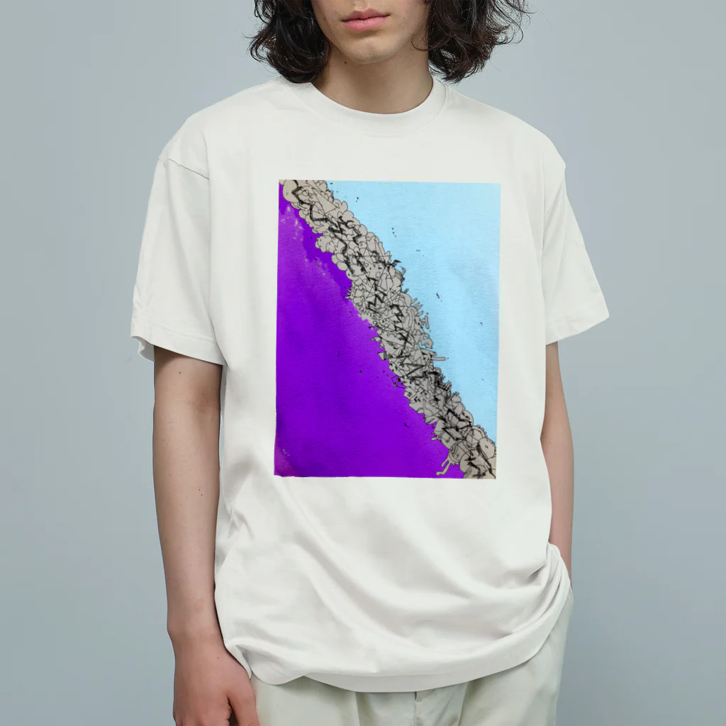 BEYOND_BEYONDの紫浄土 Organic Cotton T-Shirt