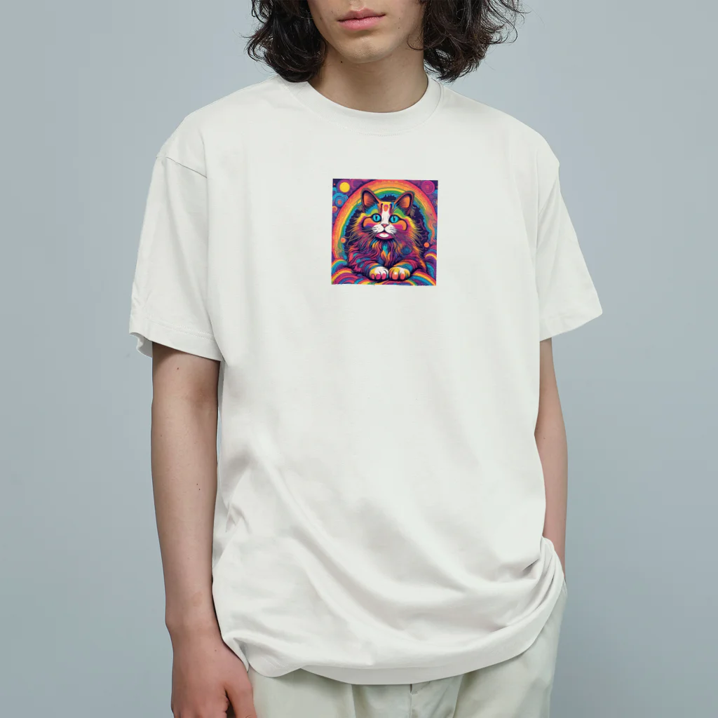 catsのアート猫 Organic Cotton T-Shirt