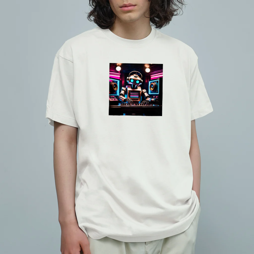 パワドラのDJロボット1 Organic Cotton T-Shirt