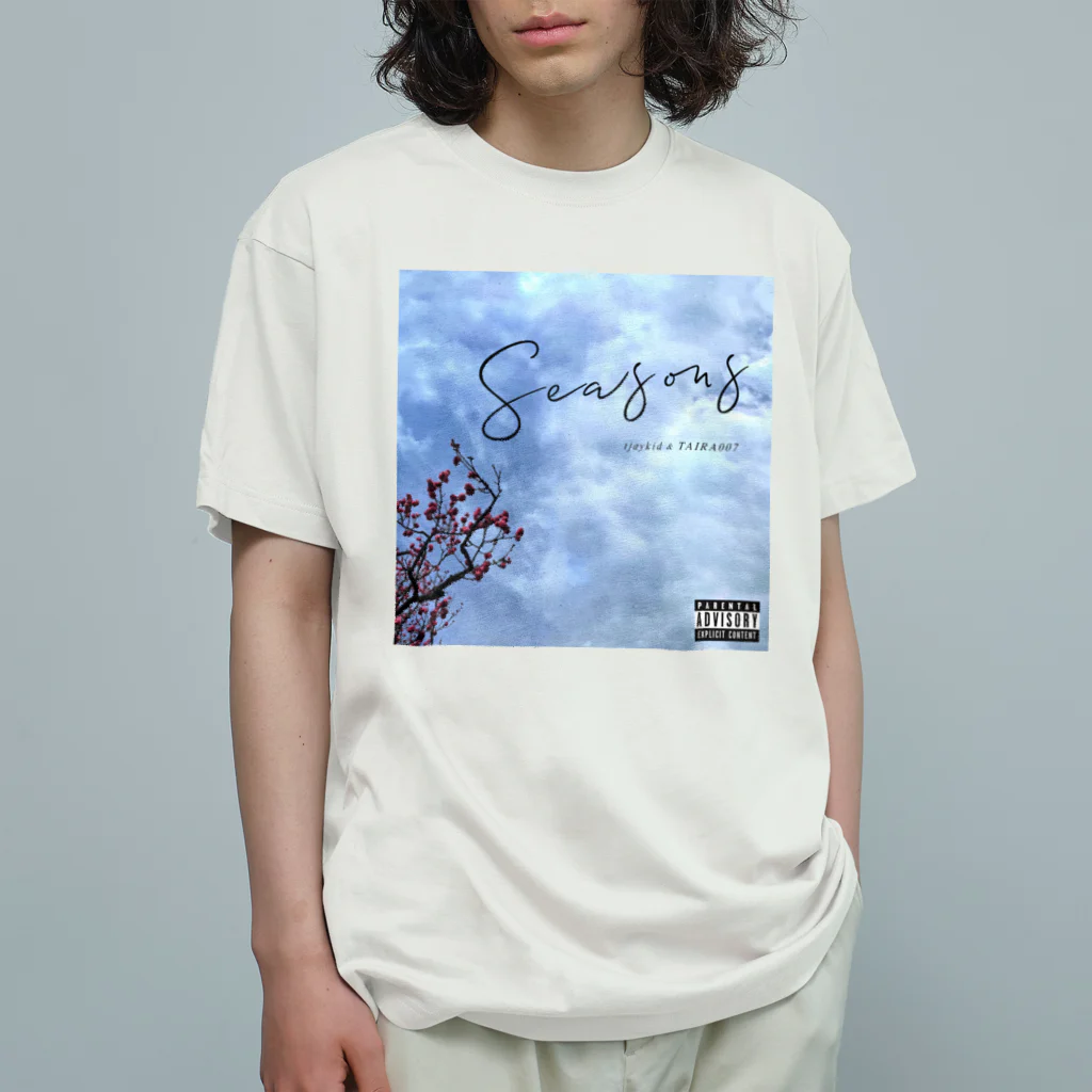 172 FMのSEASONS グッズ　tjaykid & Taira Organic Cotton T-Shirt