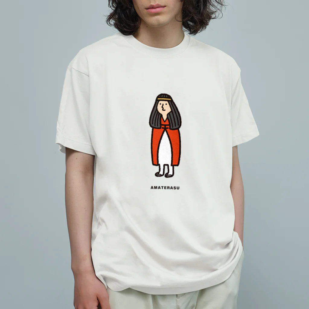 ねっこのAMATERASU_WOMAN オーガニックコットンTシャツ