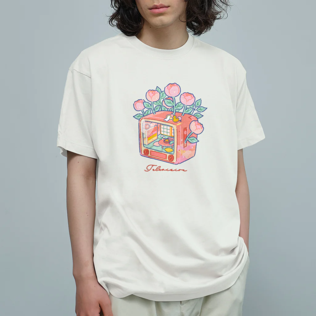 ヒロコのTV オーガニックコットンTシャツ