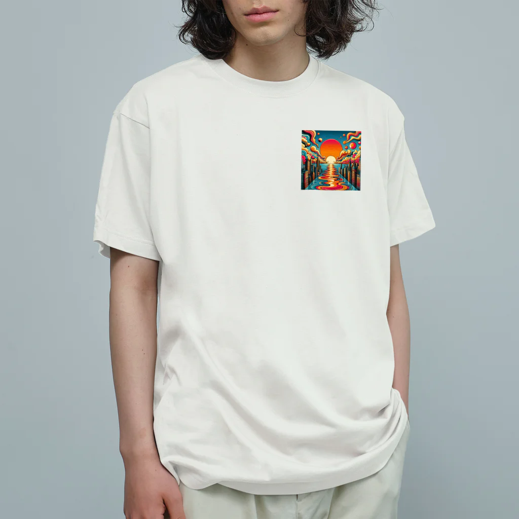 TP-MA⭐︎original⭐︎のサンオブシティ オーガニックコットンTシャツ