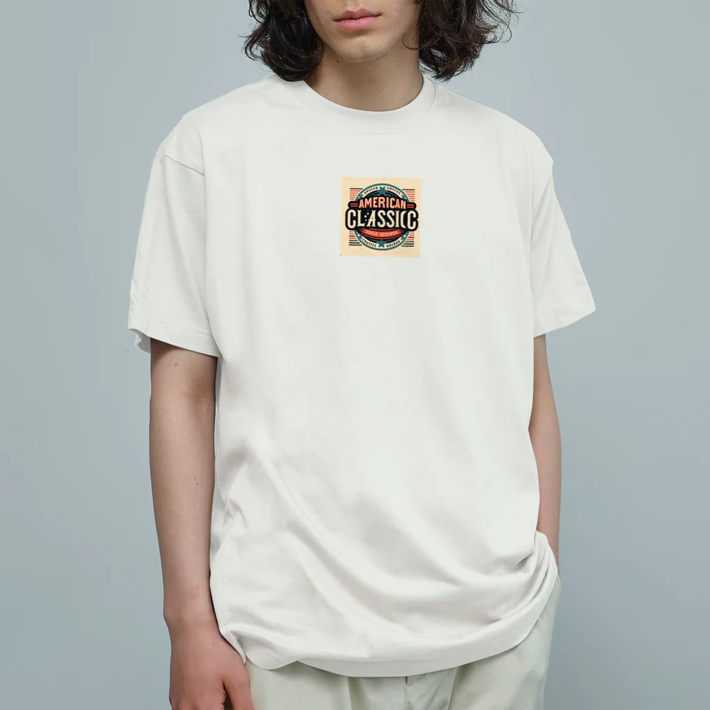ドレキッド.DreKidのアメカジロゴ Organic Cotton T-Shirt