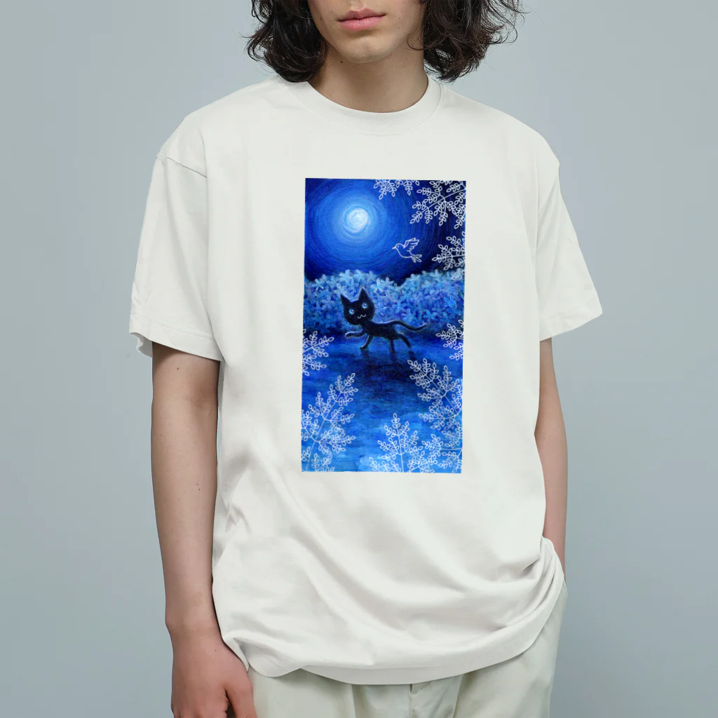 Caoli design shopの猫町2023 オーガニックコットンTシャツ