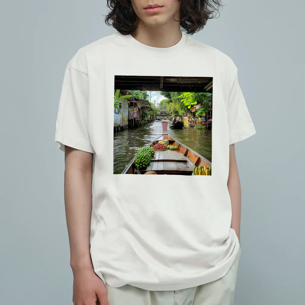 AQUAMETAVERSEの非日常のアジア旅　なでしこ1478 オーガニックコットンTシャツ