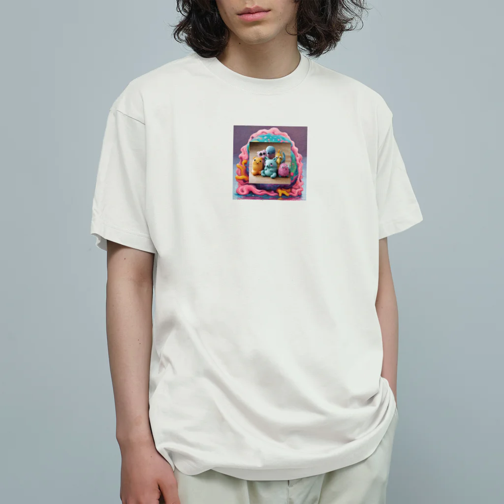 112357baのキモカワ生き物 Organic Cotton T-Shirt