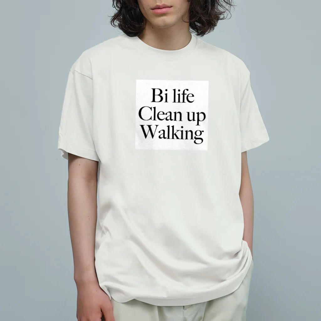 mamixmamixのBi life Clean up オーガニックコットン Tシャツ オーガニックコットンTシャツ