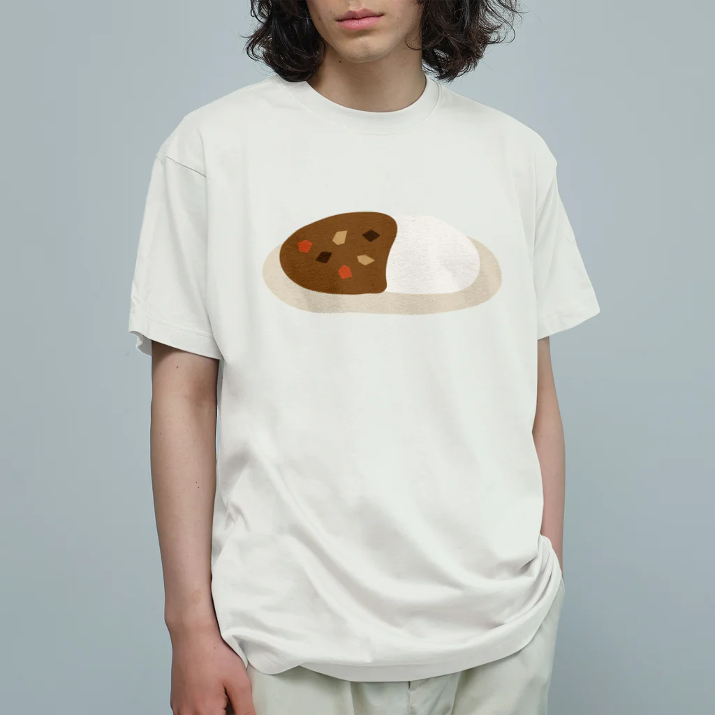 semioticaの大好物カレー オーガニックコットンTシャツ