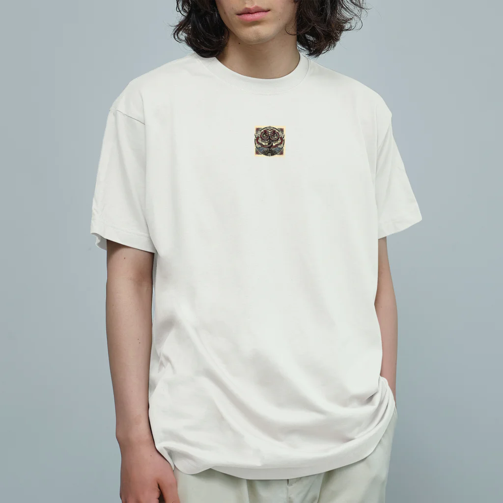 Dragon winの開運双龍 Organic Cotton T-Shirt