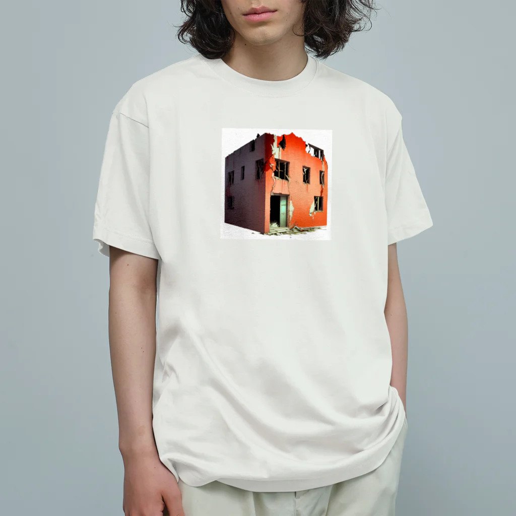 Buildingsの廃墟 11 Organic Cotton T-Shirt