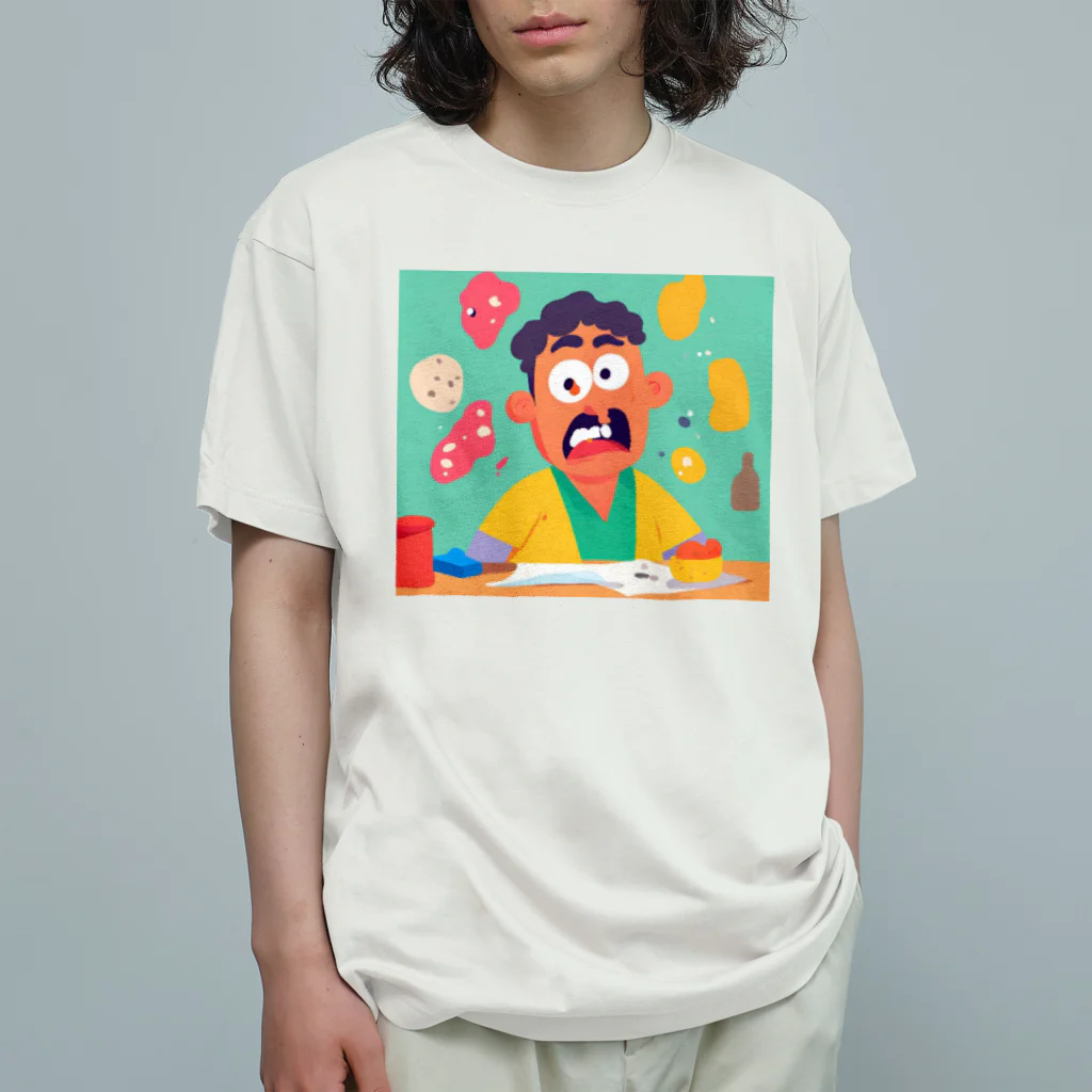 JINPACHIの賢い男 Organic Cotton T-Shirt
