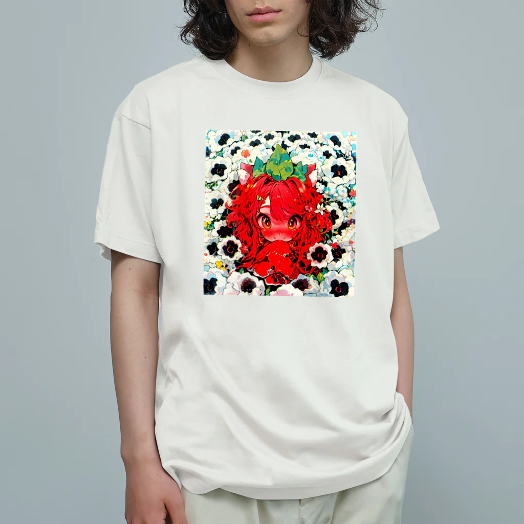 okono_eの苺🍓大好き＠姪ﾁｬﾝ Organic Cotton T-Shirt