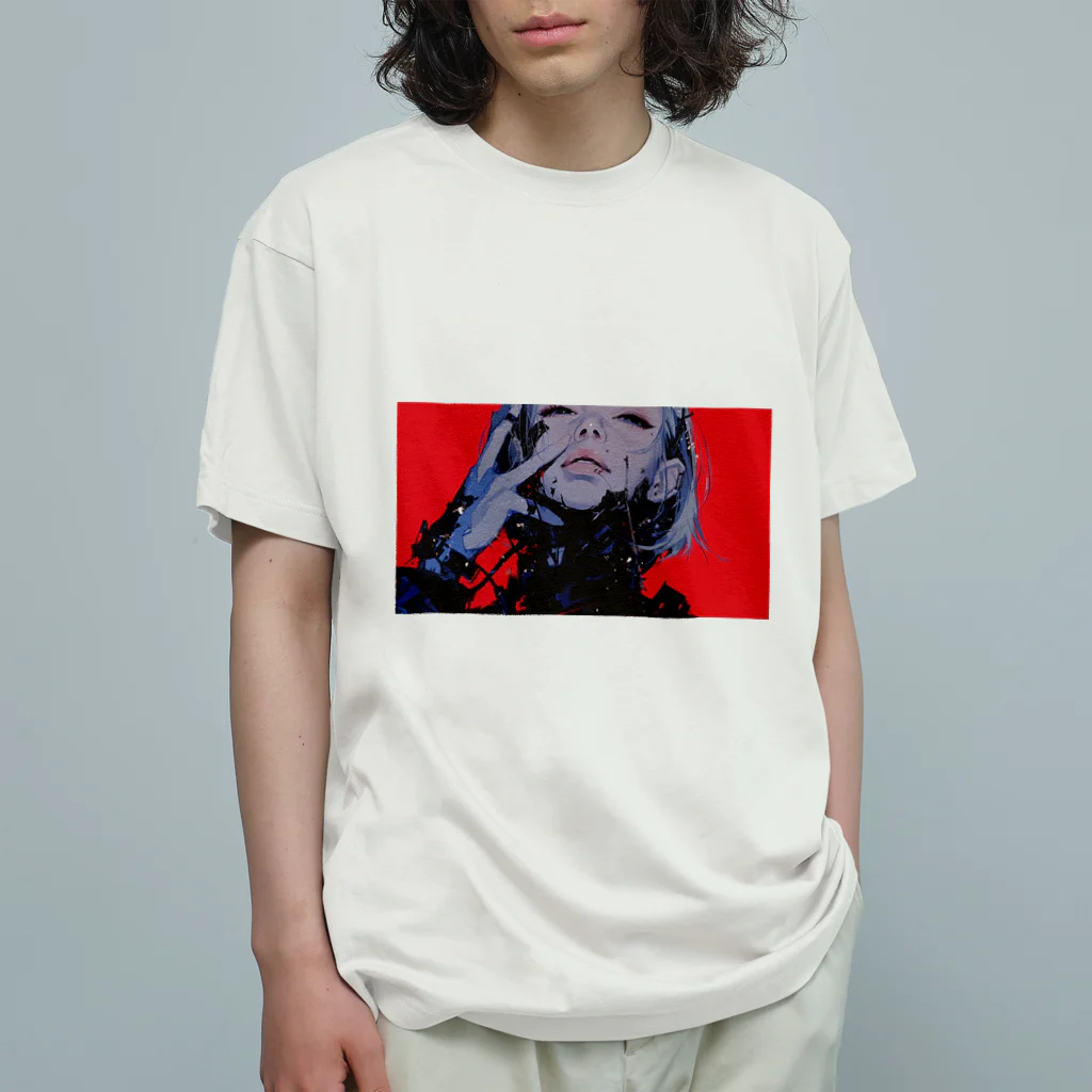 chill.lofi4545のサイバーパンク系 Organic Cotton T-Shirt