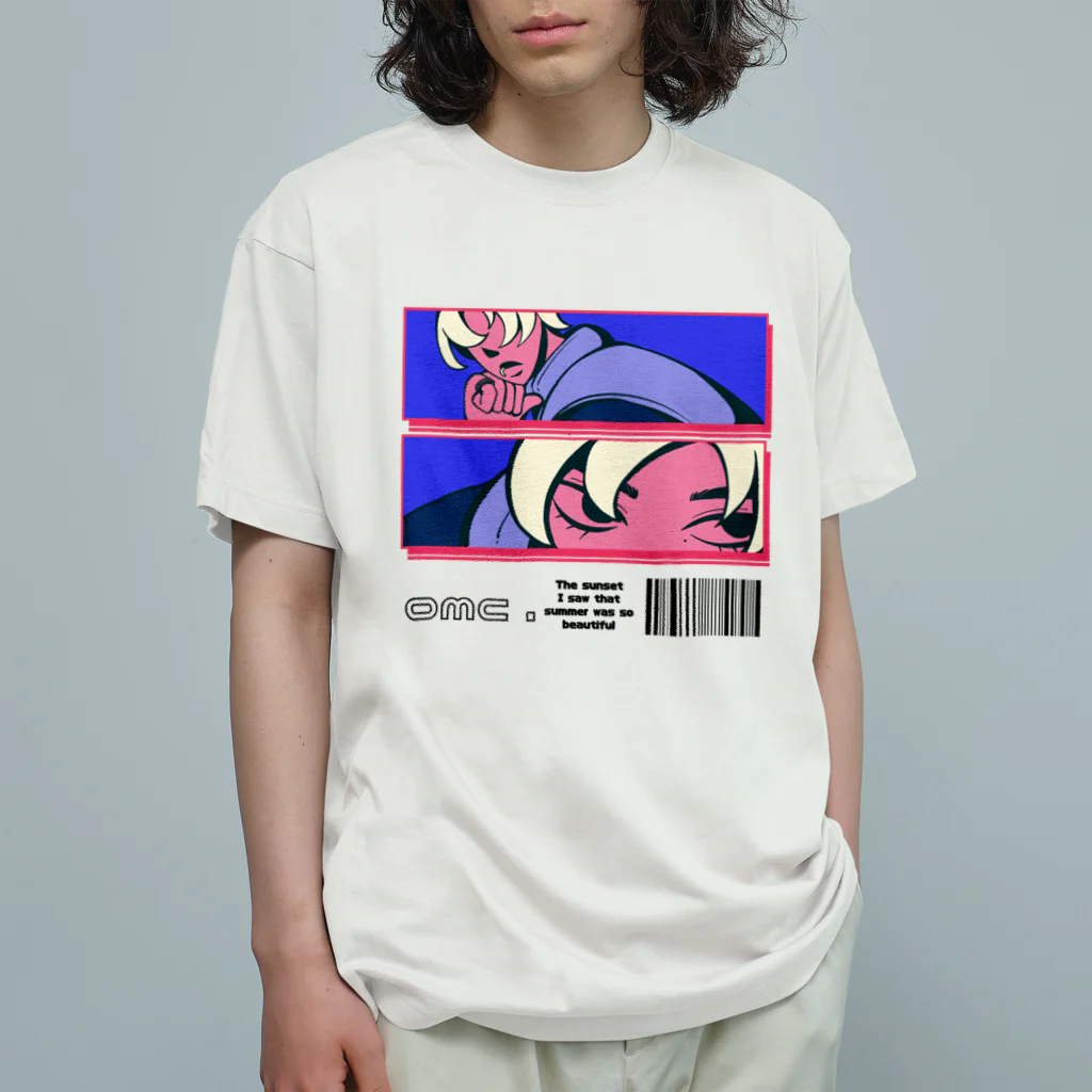 おもちショップのgirl オーガニックコットンTシャツ