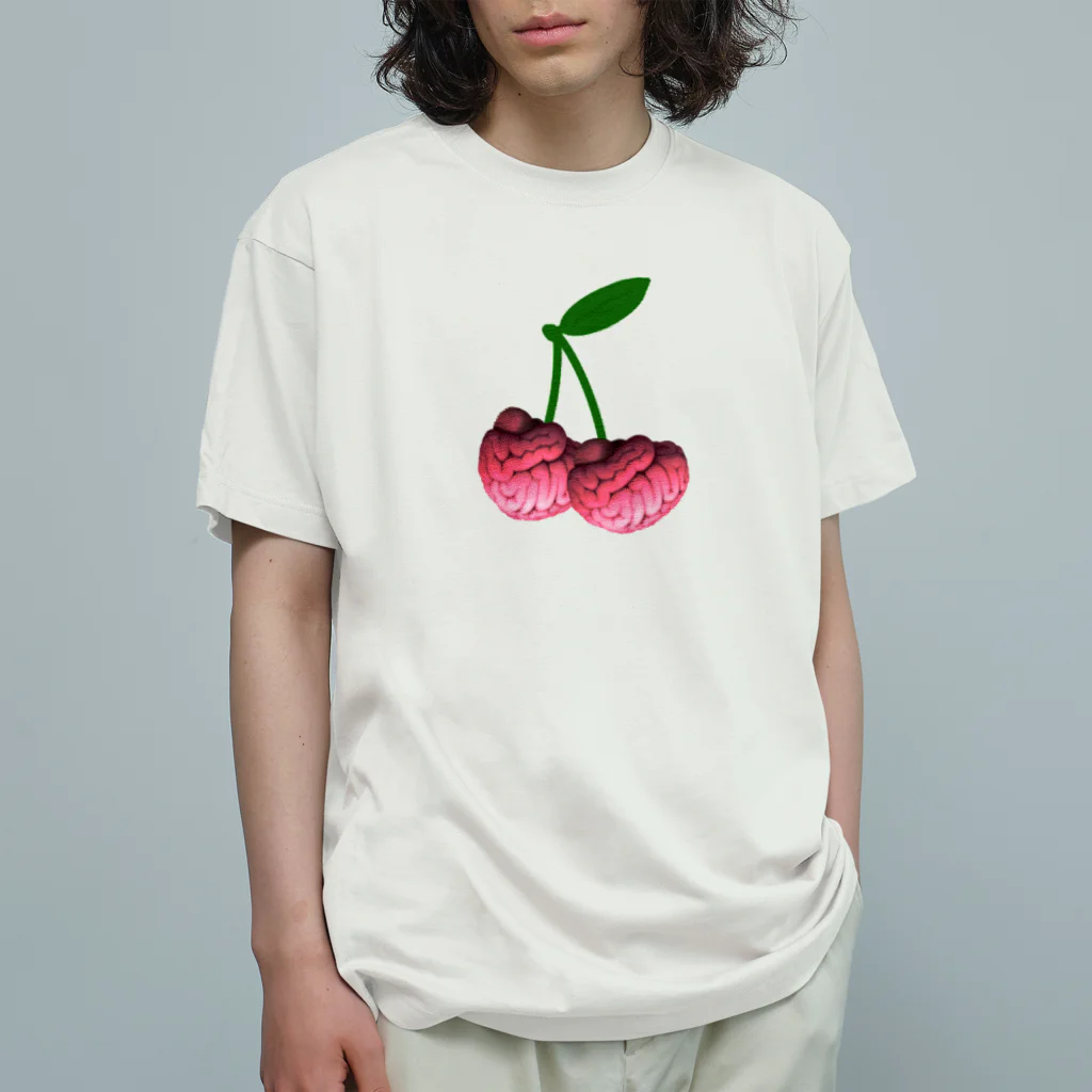 Lycoris Ant～リコリスアント～のNoKuranbO「脳くらんぼ」 Organic Cotton T-Shirt