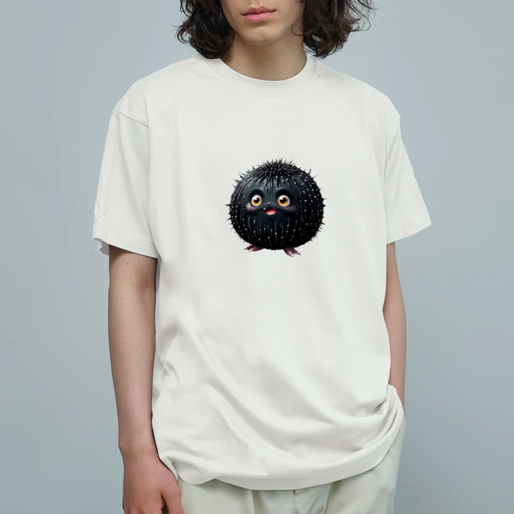 AI妖怪大図鑑のウニ妖怪　バッフン Organic Cotton T-Shirt