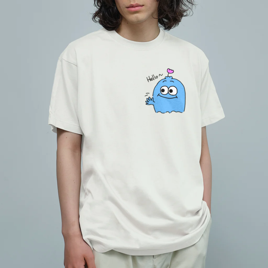 AnkoropiのニコぶるHello オーガニックコットンTシャツ