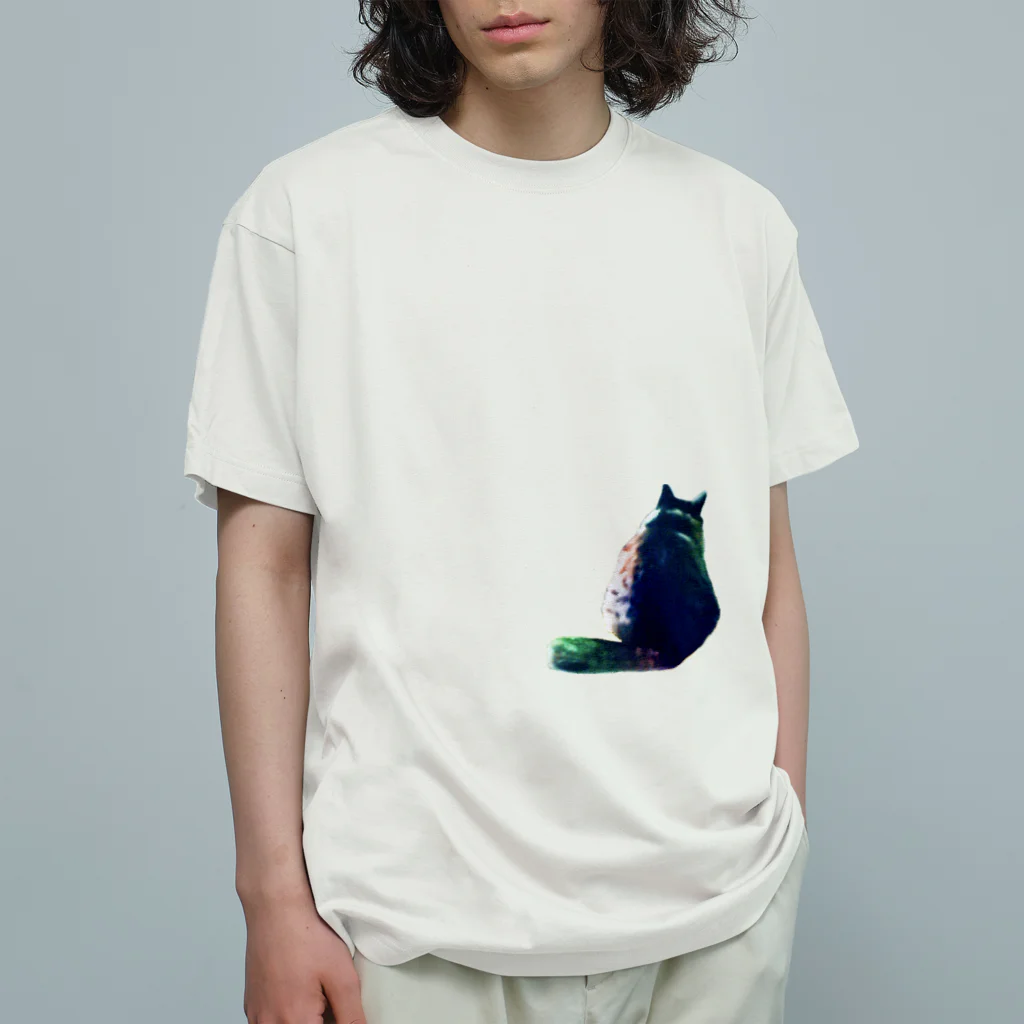 猫に恩返しのTORA オーガニックコットンTシャツ