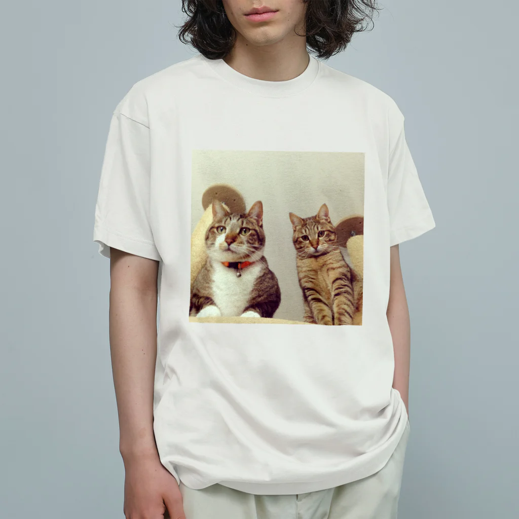 もんじゅのシマとチョロ Organic Cotton T-Shirt