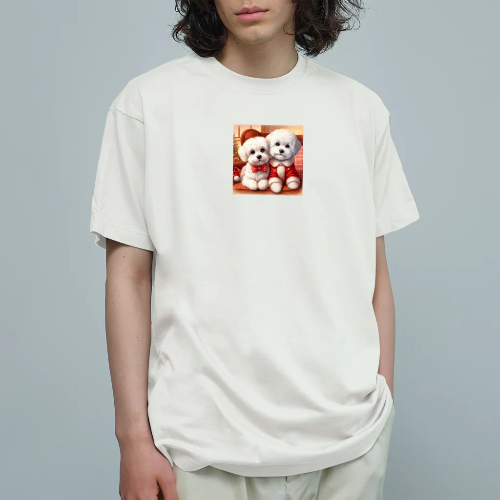 獣医学生の高橋さんのダブルマルチーズ オーガニックコットンTシャツ