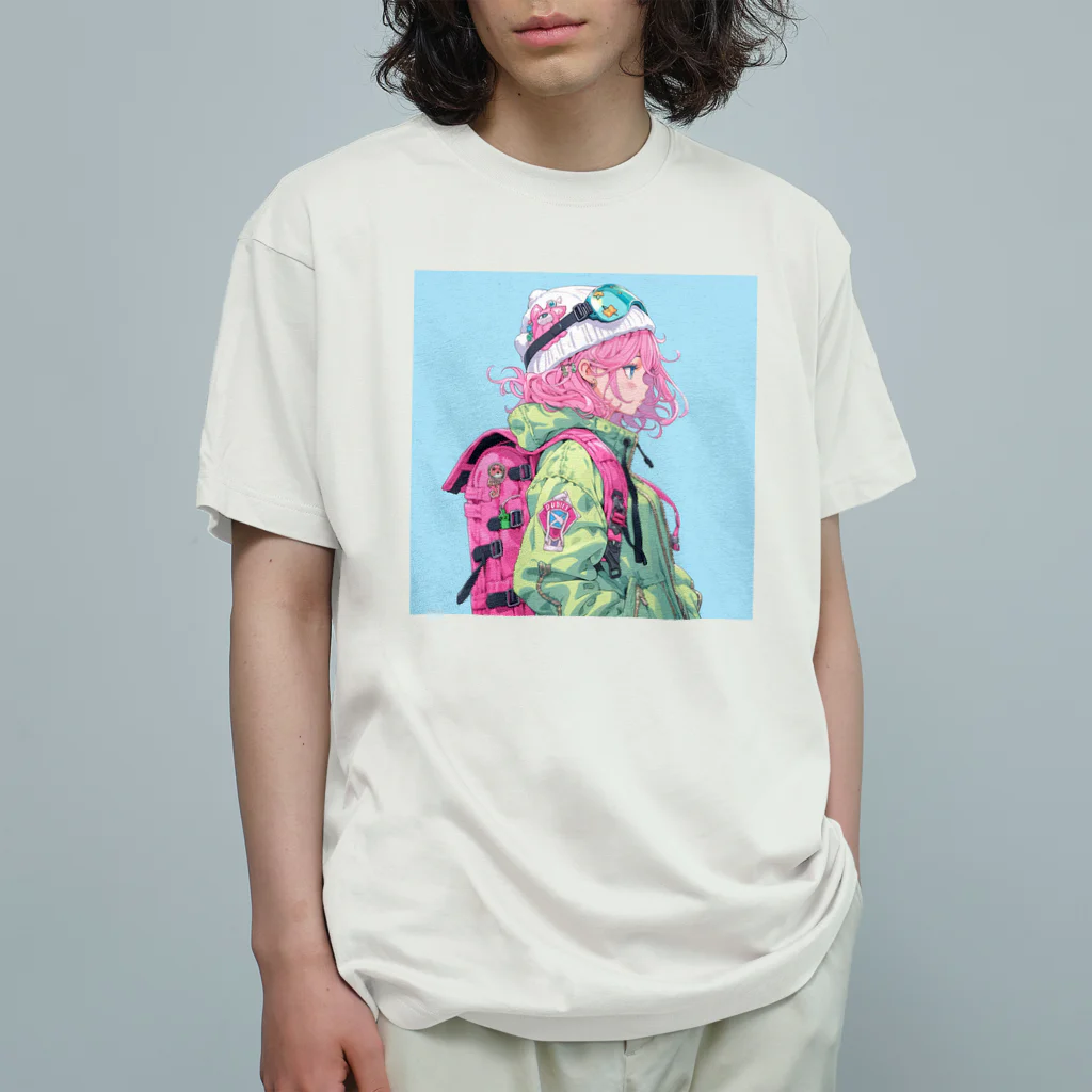 ぶーたんのポップ・スプラッシュ Organic Cotton T-Shirt