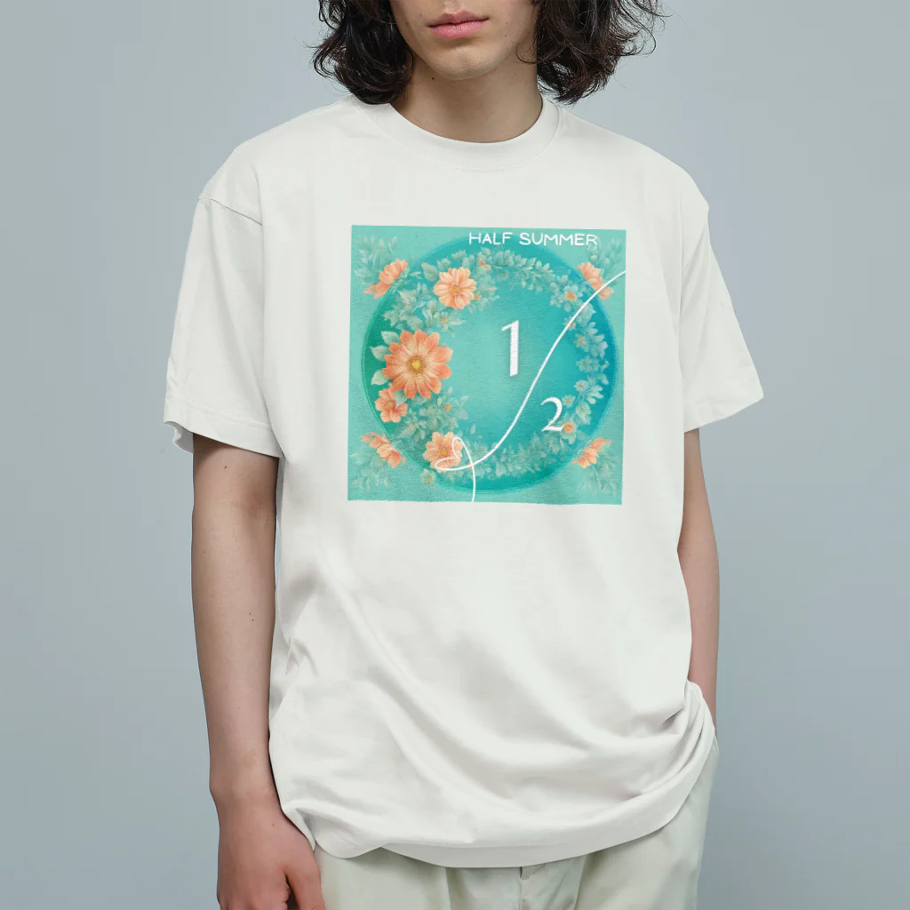 evening-fiveのHALF SUMMER 003 オーガニックコットンTシャツ