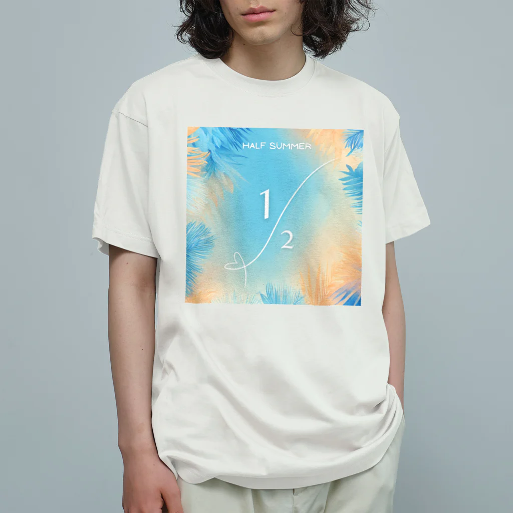 evening-fiveのHALF SUMMER 014 Organic Cotton T-Shirt