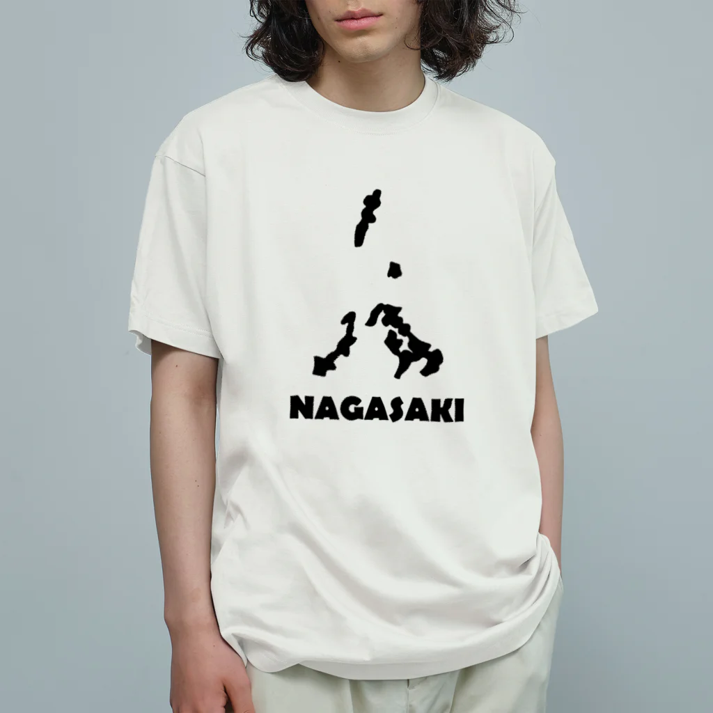 riwawankoの４７都道府県グッズ(長崎県) Organic Cotton T-Shirt