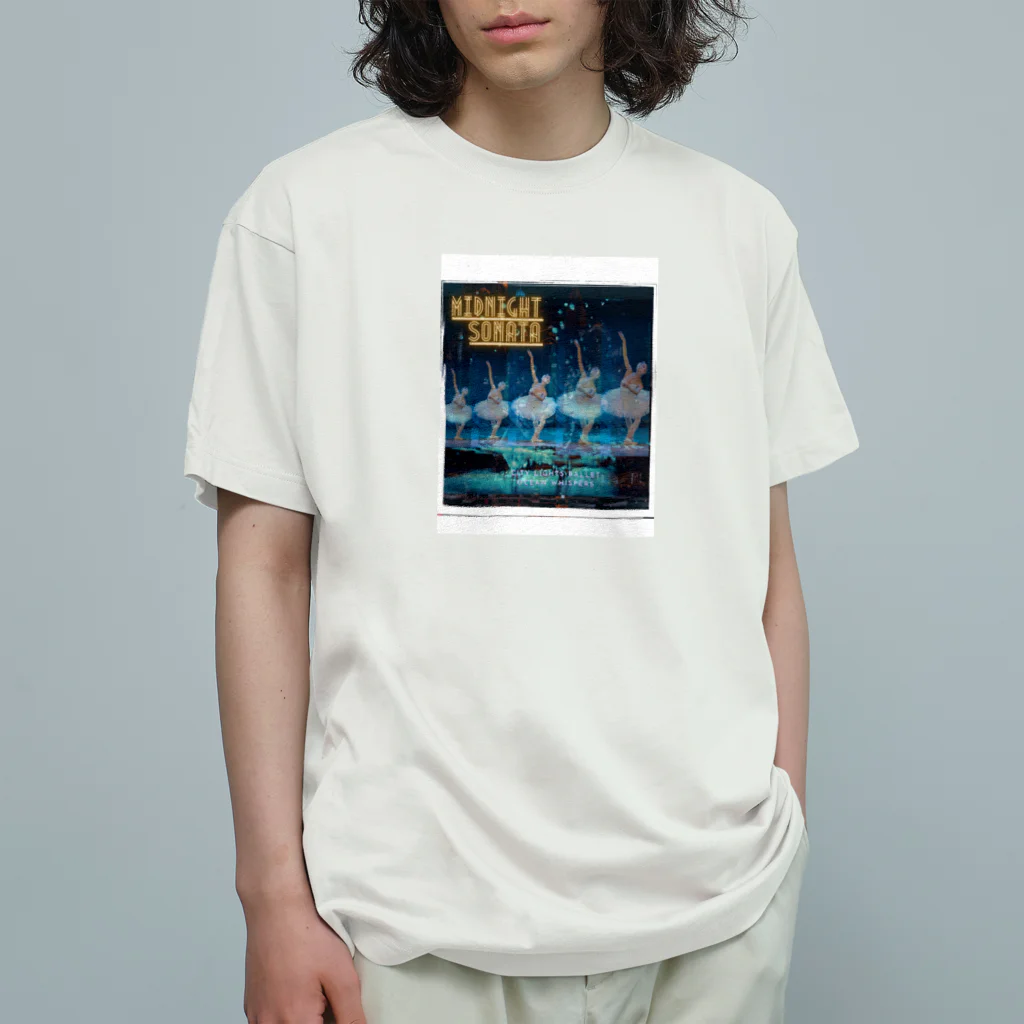 GimamuraのMidnight Sonata オーガニックコットンTシャツ