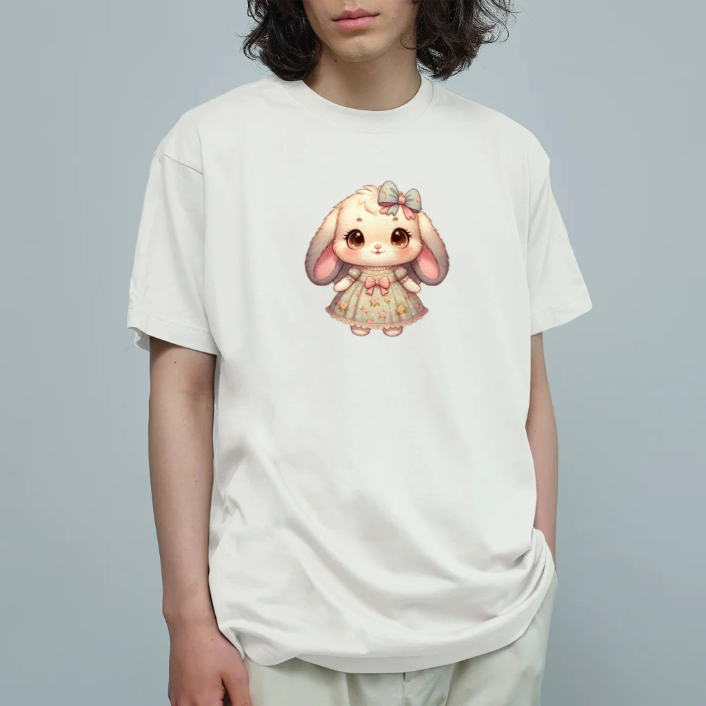 Kojironのうさちゃん オーガニックコットンTシャツ