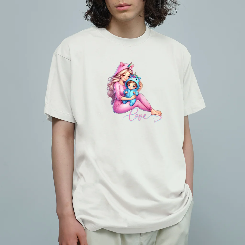 The Alburos & Co.のママと赤ちゃんへの愛の贈り物 オーガニックコットンTシャツ