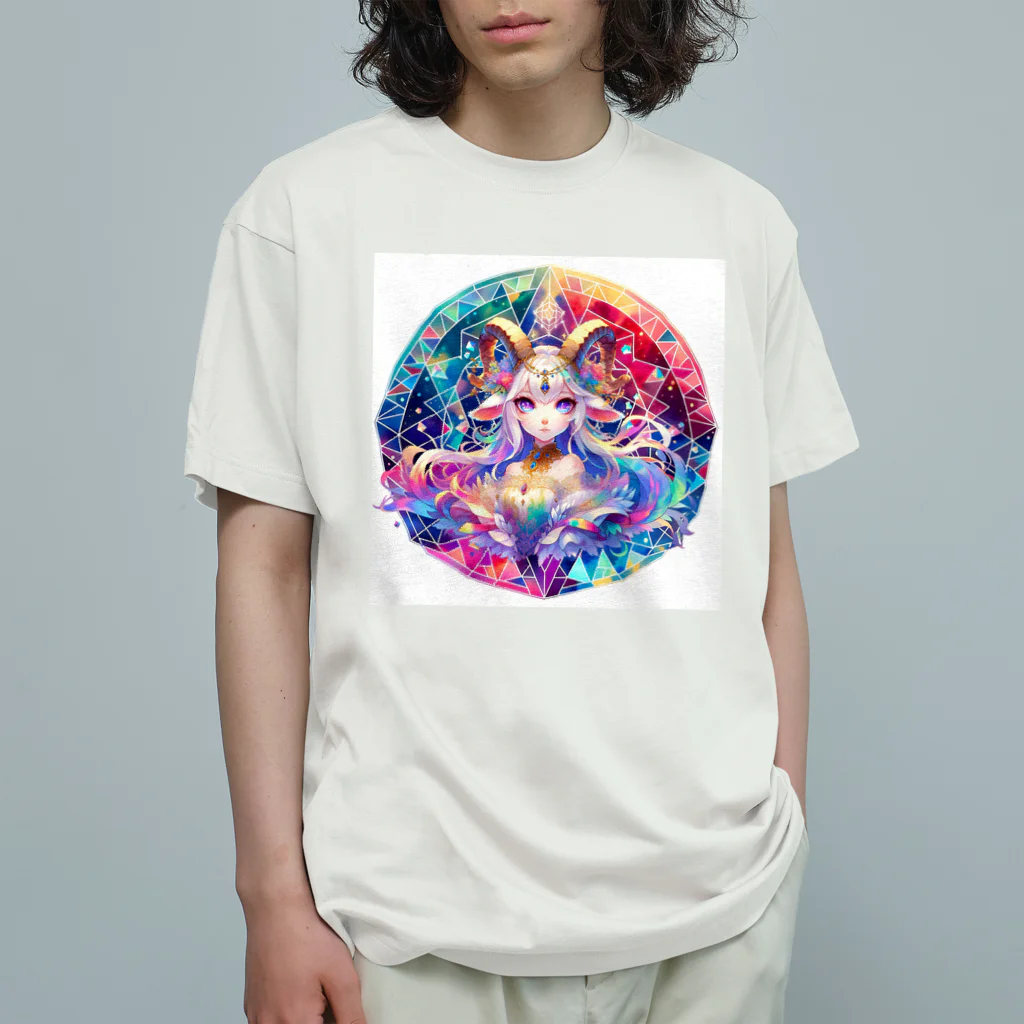 トトベス(T∴B∴M∴)🕊️の牧神パーンに奉献する清廉な山羊姫🐐 Organic Cotton T-Shirt